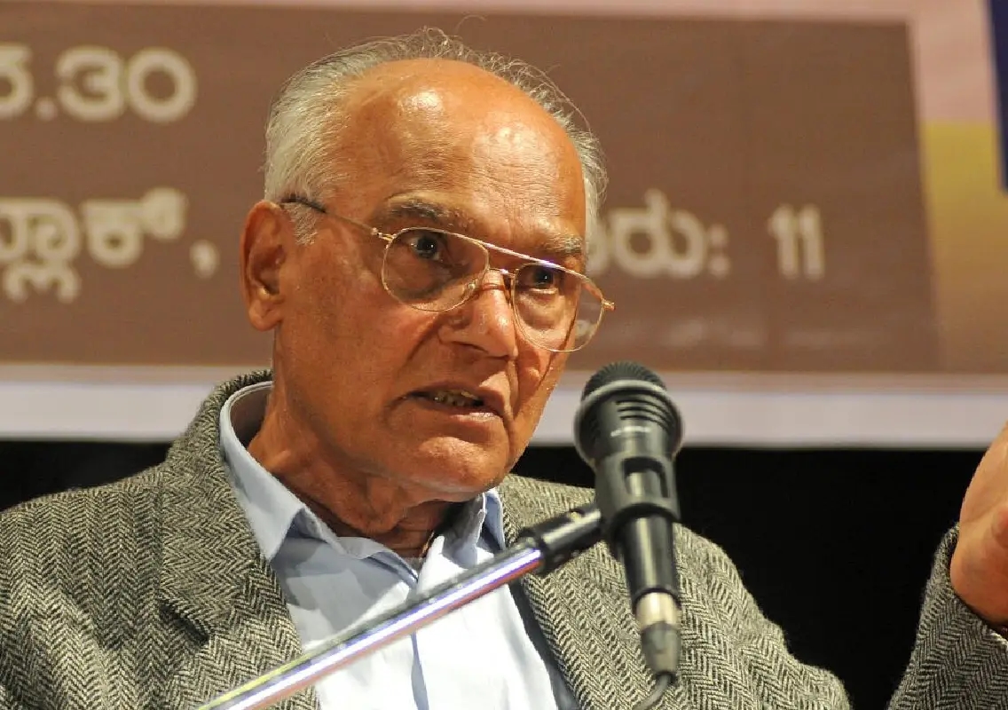 Kannada literary giant SL Bhyrappa passes away at 94 in Bengaluru - News Karnataka