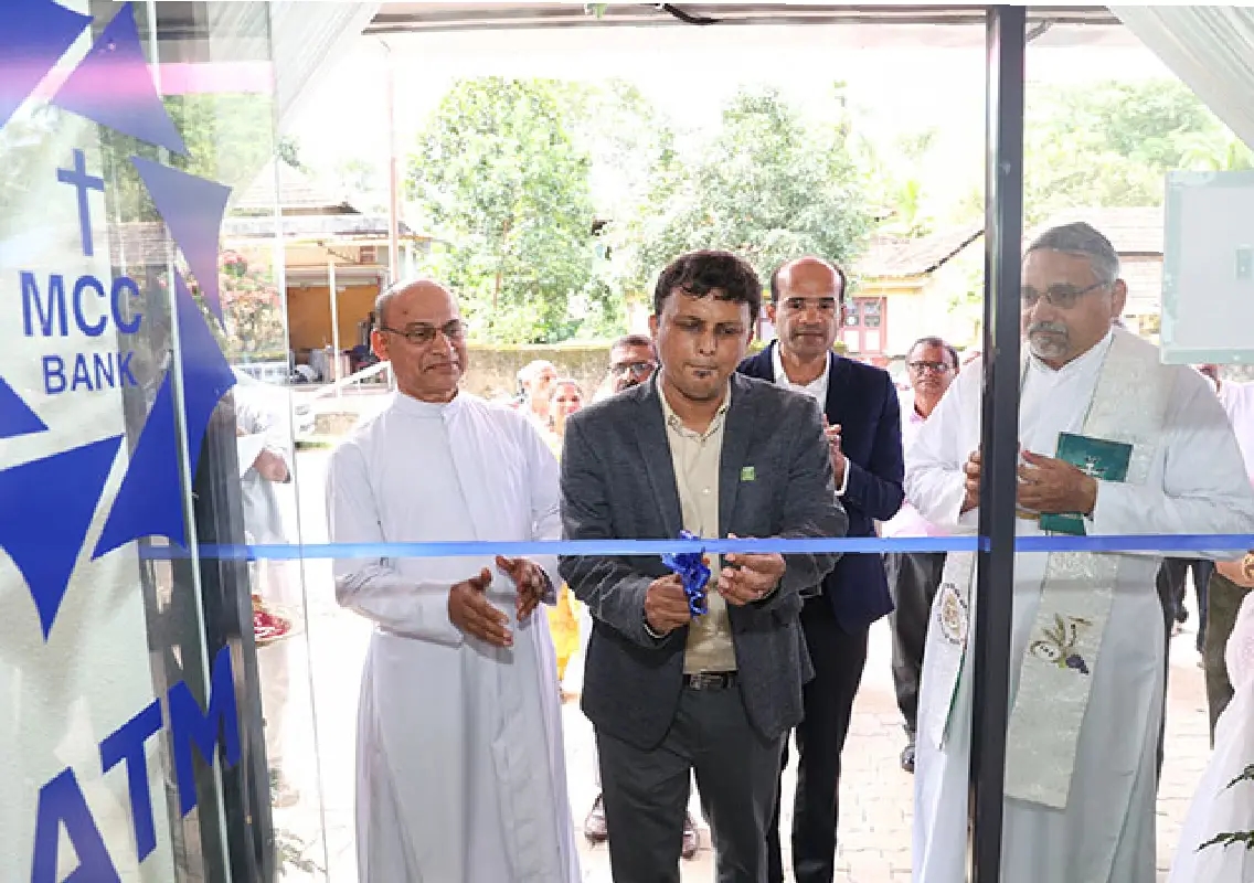 MCC Bank inaugurates 12th ATM at Kinnigoli branch - News Karnataka