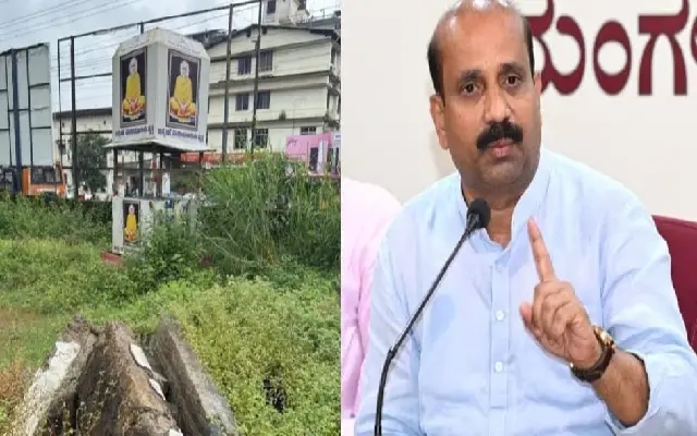 Bannanje circle removal insulted Narayana Guru, says ex-MLA Bhat - News Karnataka