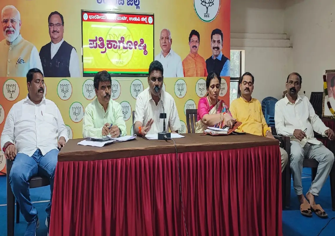 Govt doing injustice by not compensating rain damage: BJP’s Kutyaru Naveen Shetty - News Karnataka