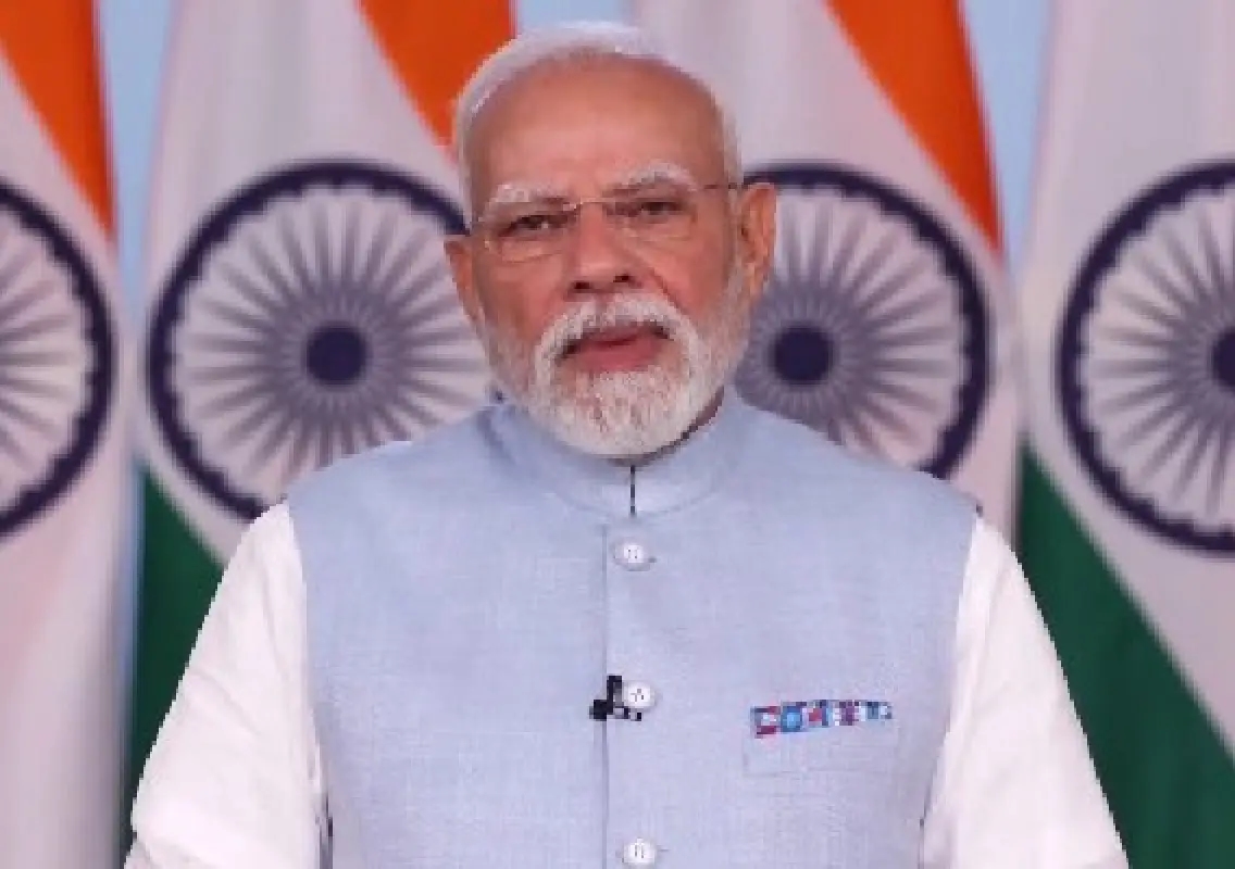PM Modi visits UP and Rajasthan; inaugurates UP International Trade Show - News Karnataka