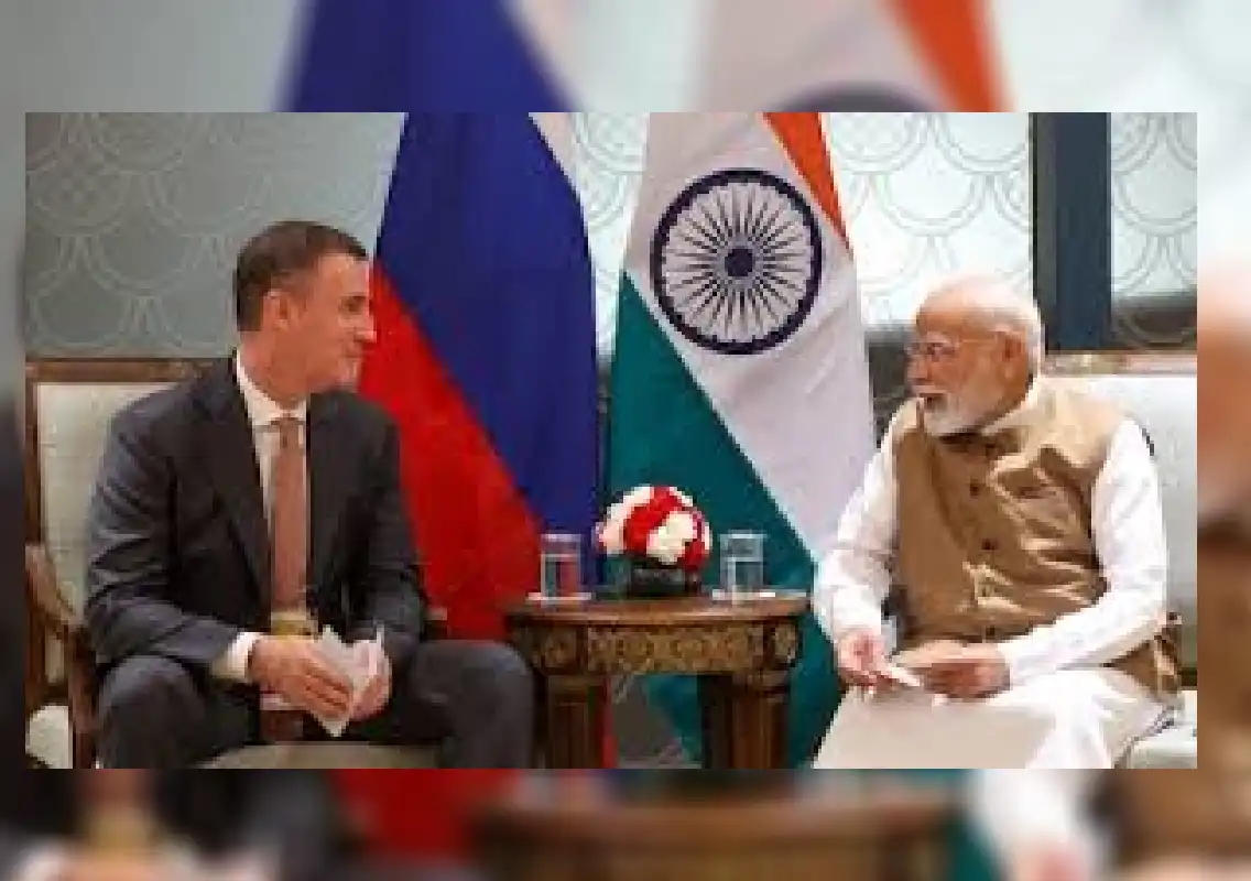 PM Modi meets Russian Deputy PM Patrushev at World Food India 2025 - News Karnataka