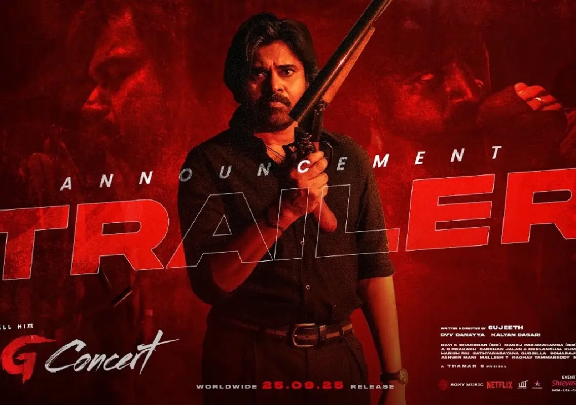 Pawan Kalyan’s They Call Him OG trailer unveiled at pre-release event - News Karnataka