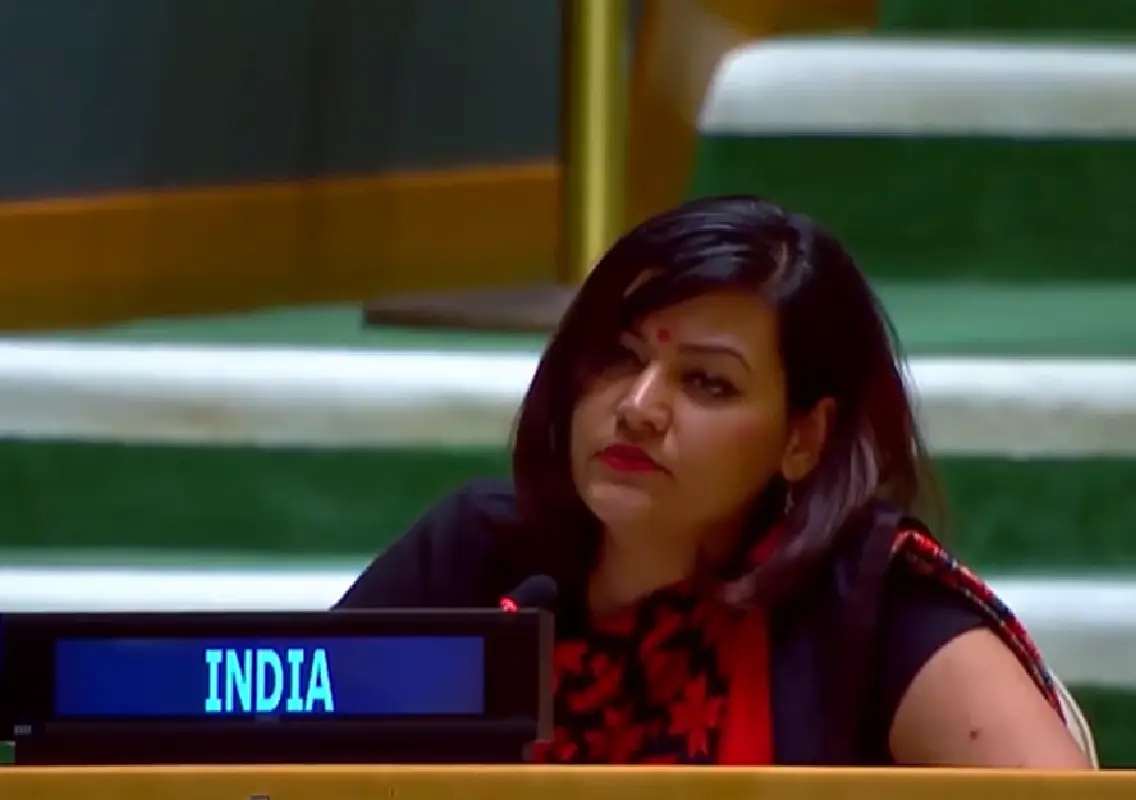 Petal Gahlot earns praise for sharp UNGA reply to Pakistan PM - News Karnataka