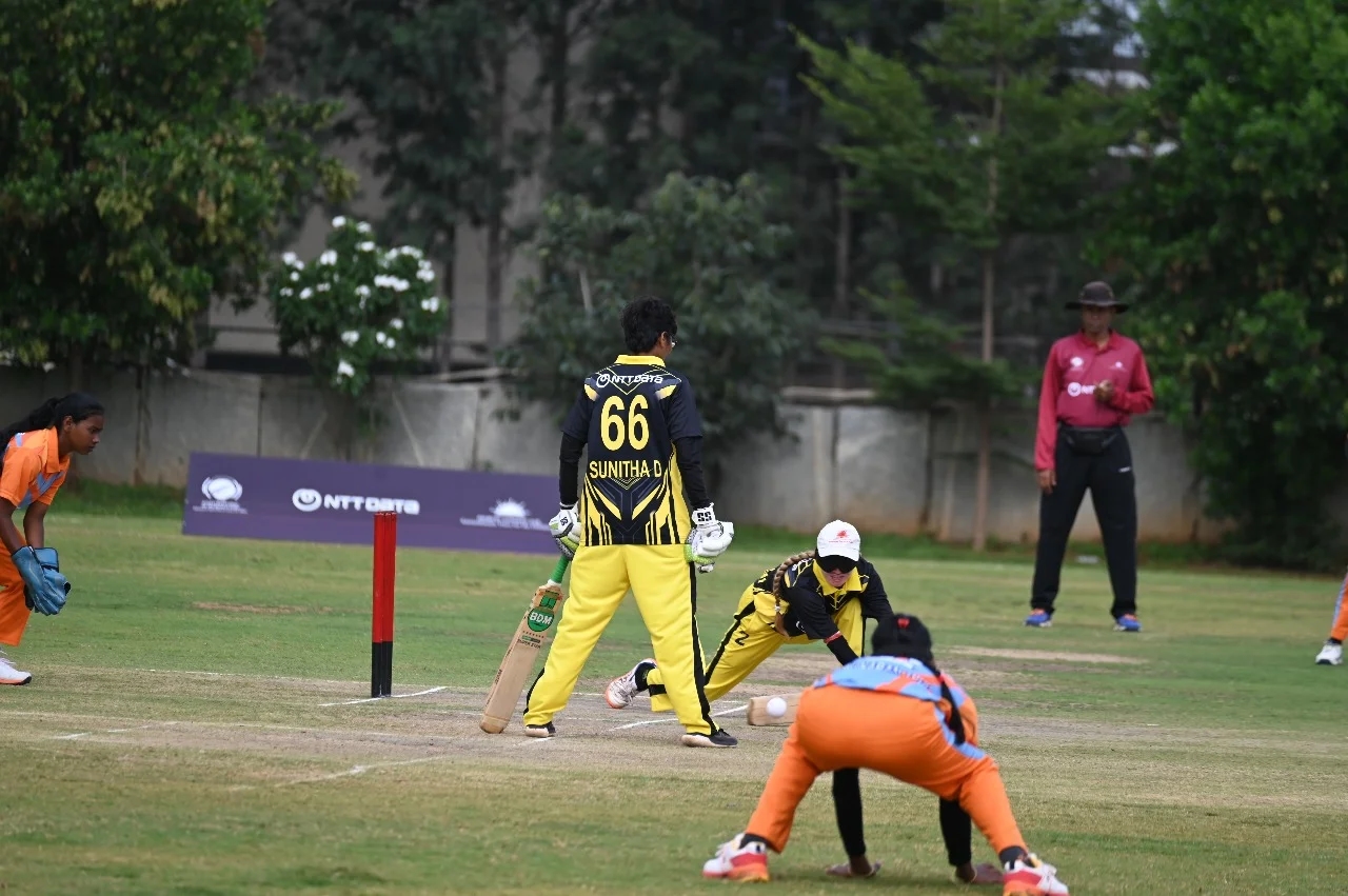 India Orange and India Red shine on opening day of Women’s T20 for the Blind - News Karnataka