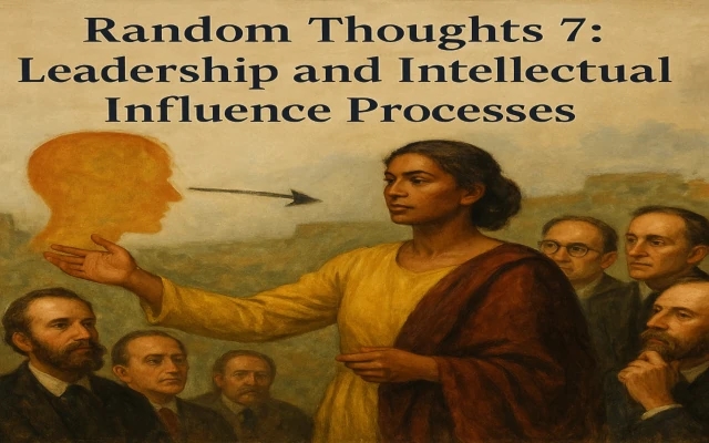 Random Thoughts 7: Leadership and Intellectual Influence Processes - News Karnataka