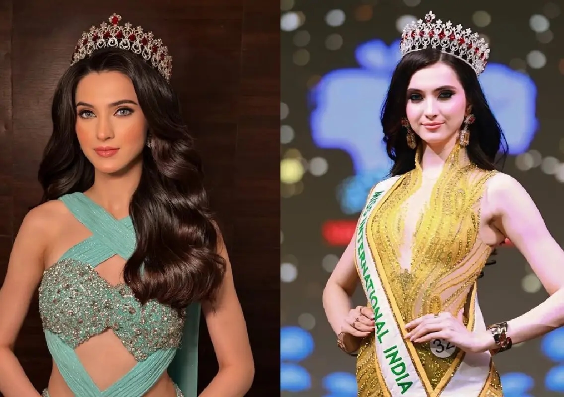 Roosh Sindhu welcomed home after winning Miss International India 2025 - News Karnataka