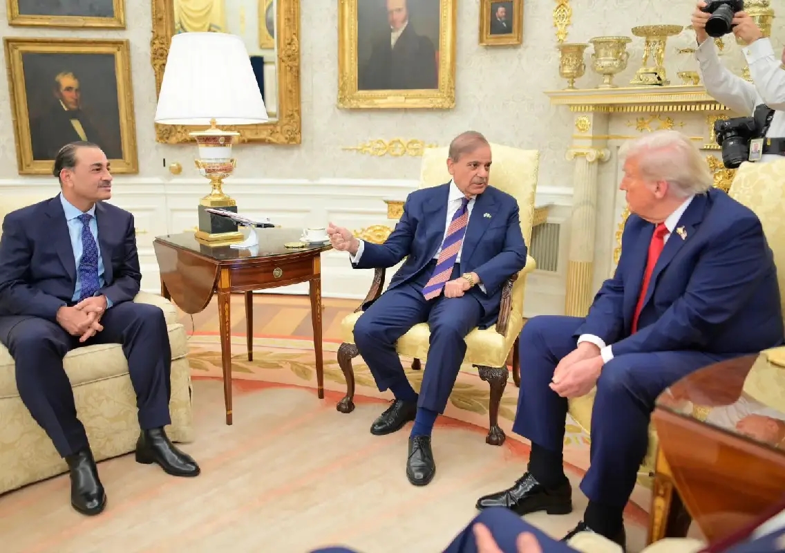 US-Pakistan ties strengthen as Trump welcomes PM Shehbaz Sharif to White House - News Karnataka