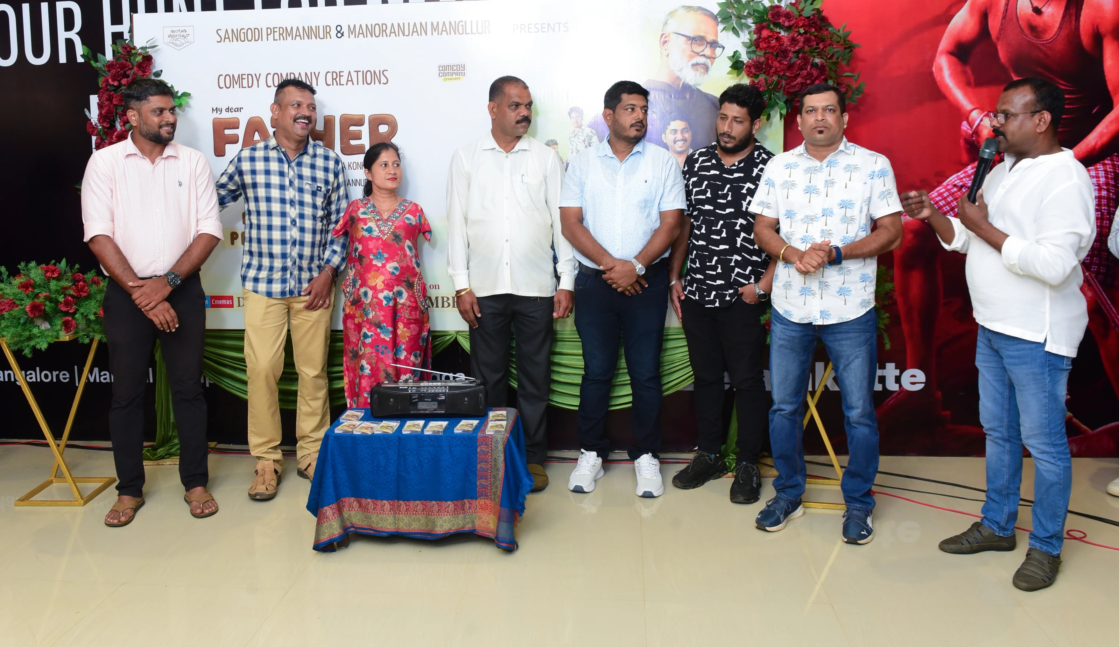 Audio launch and scholarships mark premiere of Konkani film My Dear Father - News Karnataka