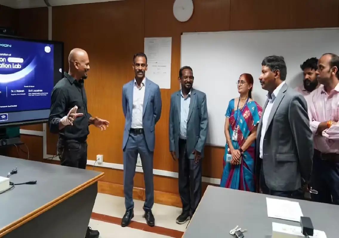 Tekion launches AI and IoT innovation lab at Anna University - News Karnataka