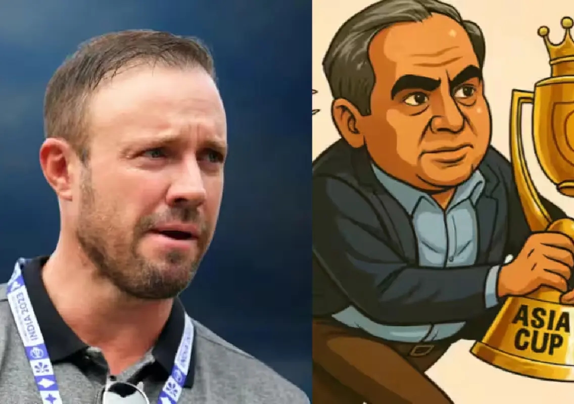 AB de Villiers Criticised for Comments on India-Pakistan Asia Cup Trophy Controversy - News Karnataka