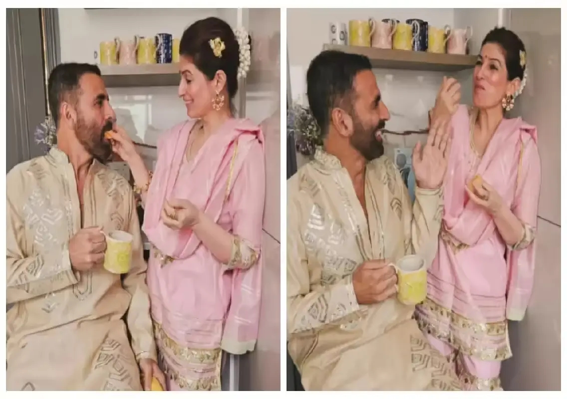Akshay Kumar and Twinkle Khanna celebrate Diwali in London - News Karnataka