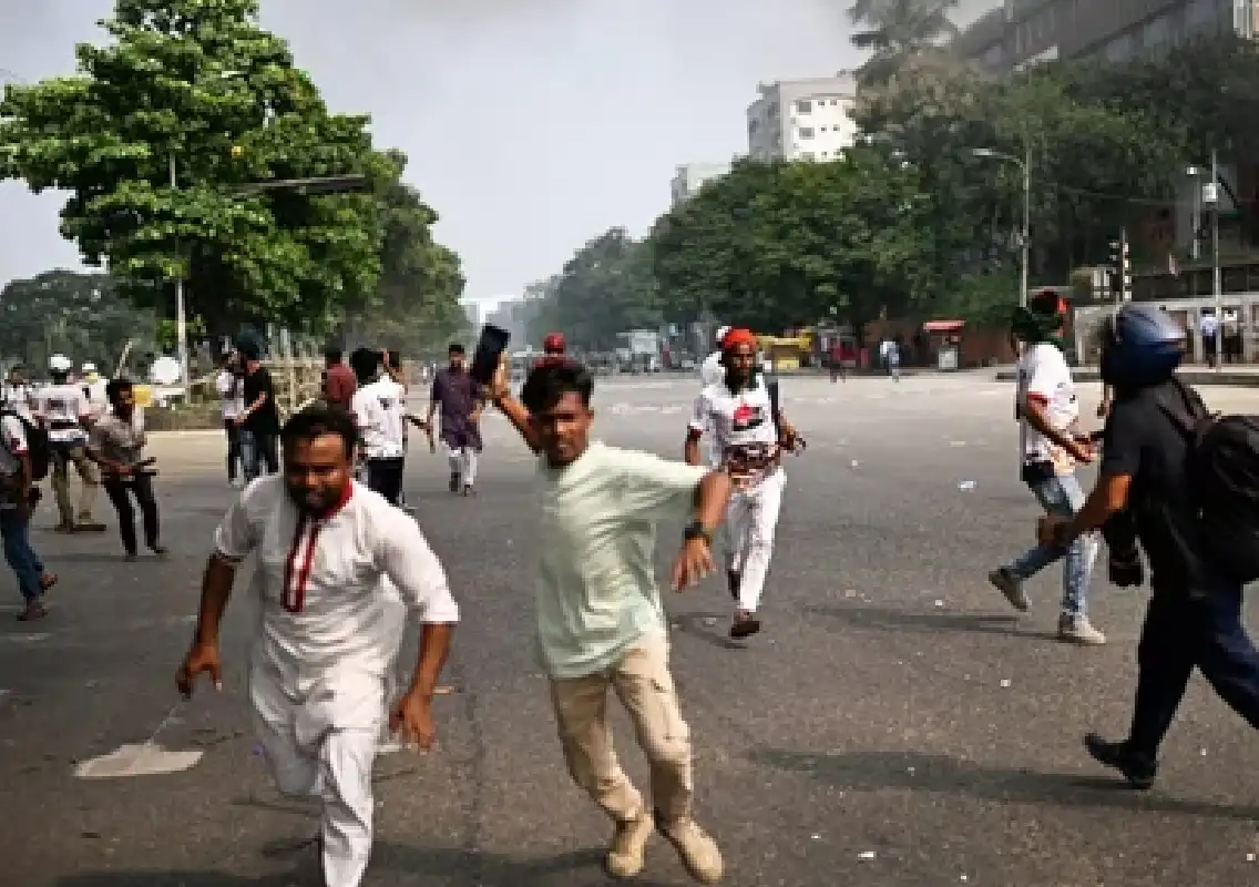Bangladesh Protests Over New Political Charter Lead to Clashes with Police - News Karnataka