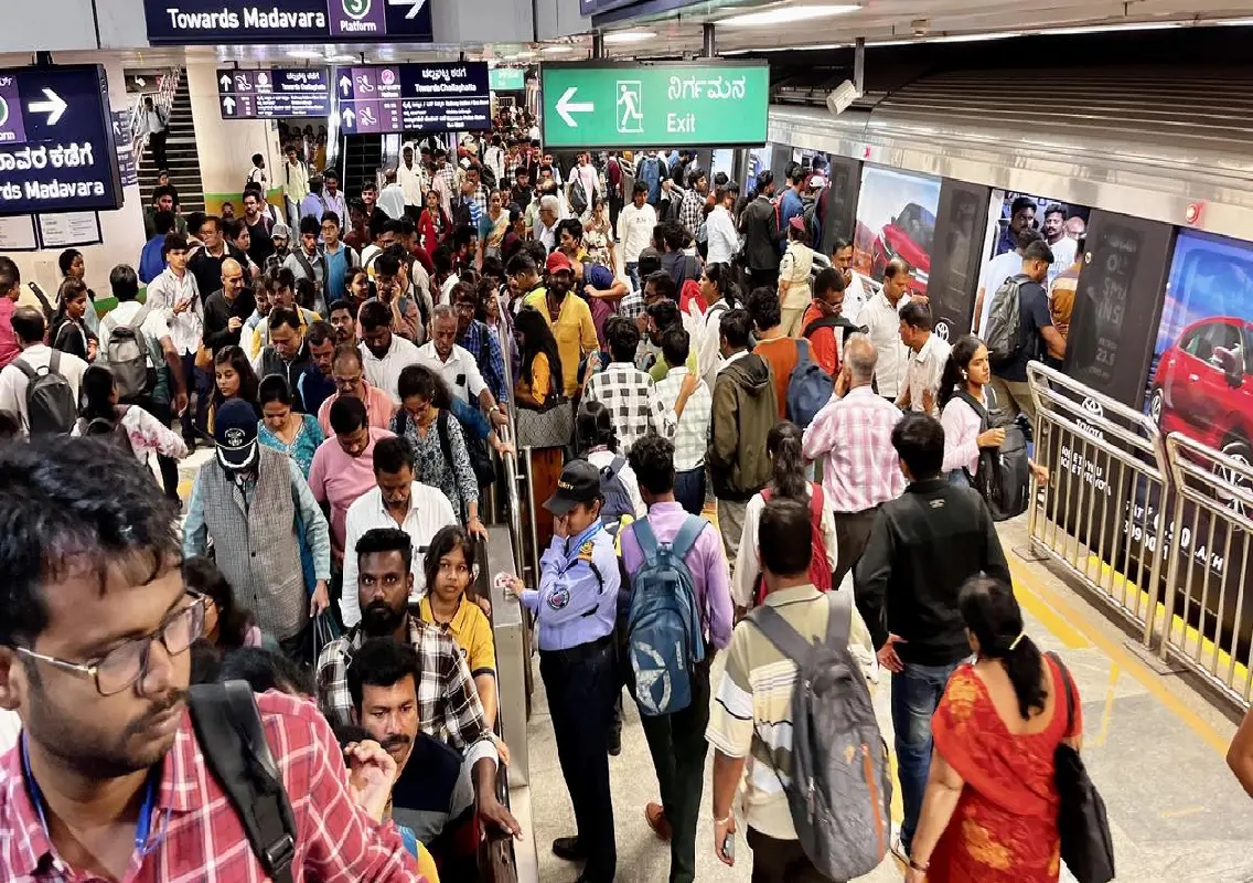 Bengaluru sees heavy congestion as migrants return after Deepavali - News Karnataka