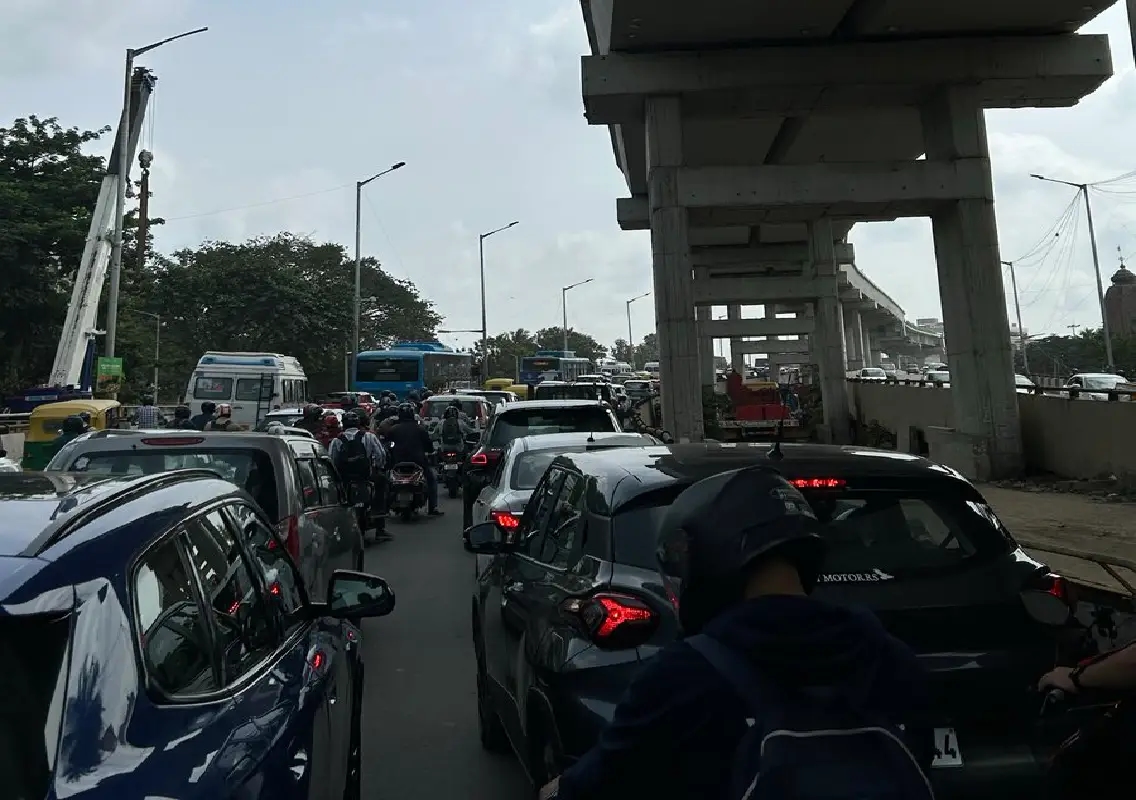 Bengaluru woman’s viral post on ORR traffic woes strikes a chord with city commuters - News Karnataka