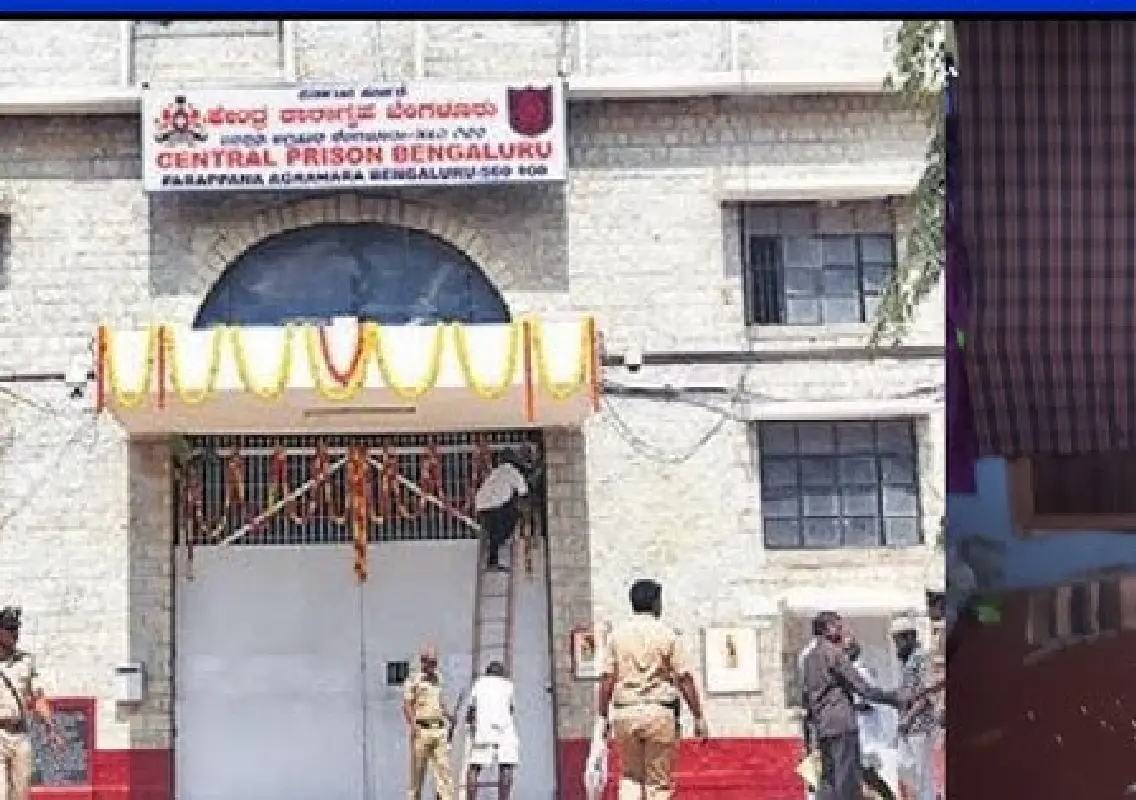 rowdy-sheeter celebrating birthday inside Bengaluru jail - News Karnataka