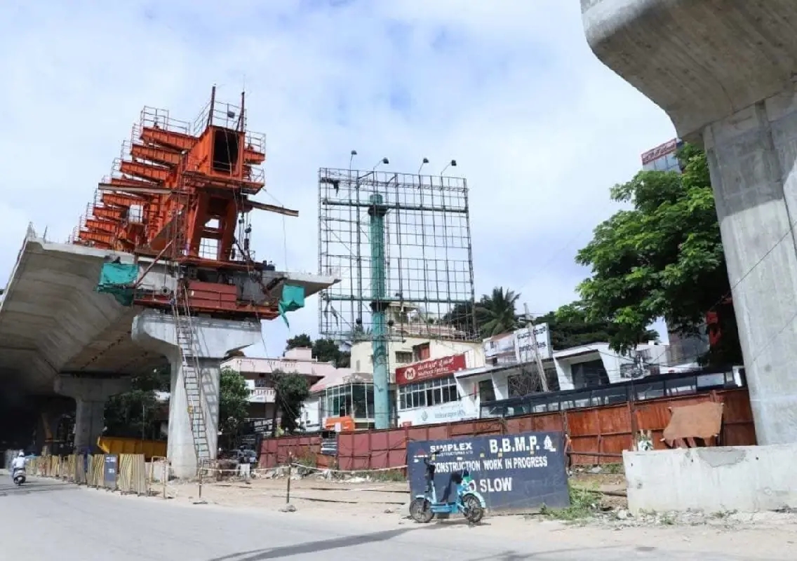 Bengaluru’s Ejipura Flyover becomes a viral meme as work resumes after years - News Karnataka