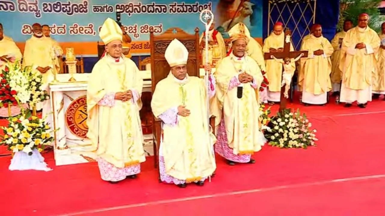 Bishop Francis Serrao SJ Installed as Bishop of the Diocese of Mysore - News Karnataka