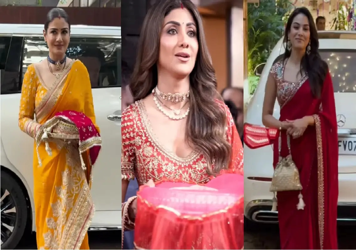 Bollywood celebrities celebrate Karwa Chauth at Anil Kapoor’s home - News Karnataka