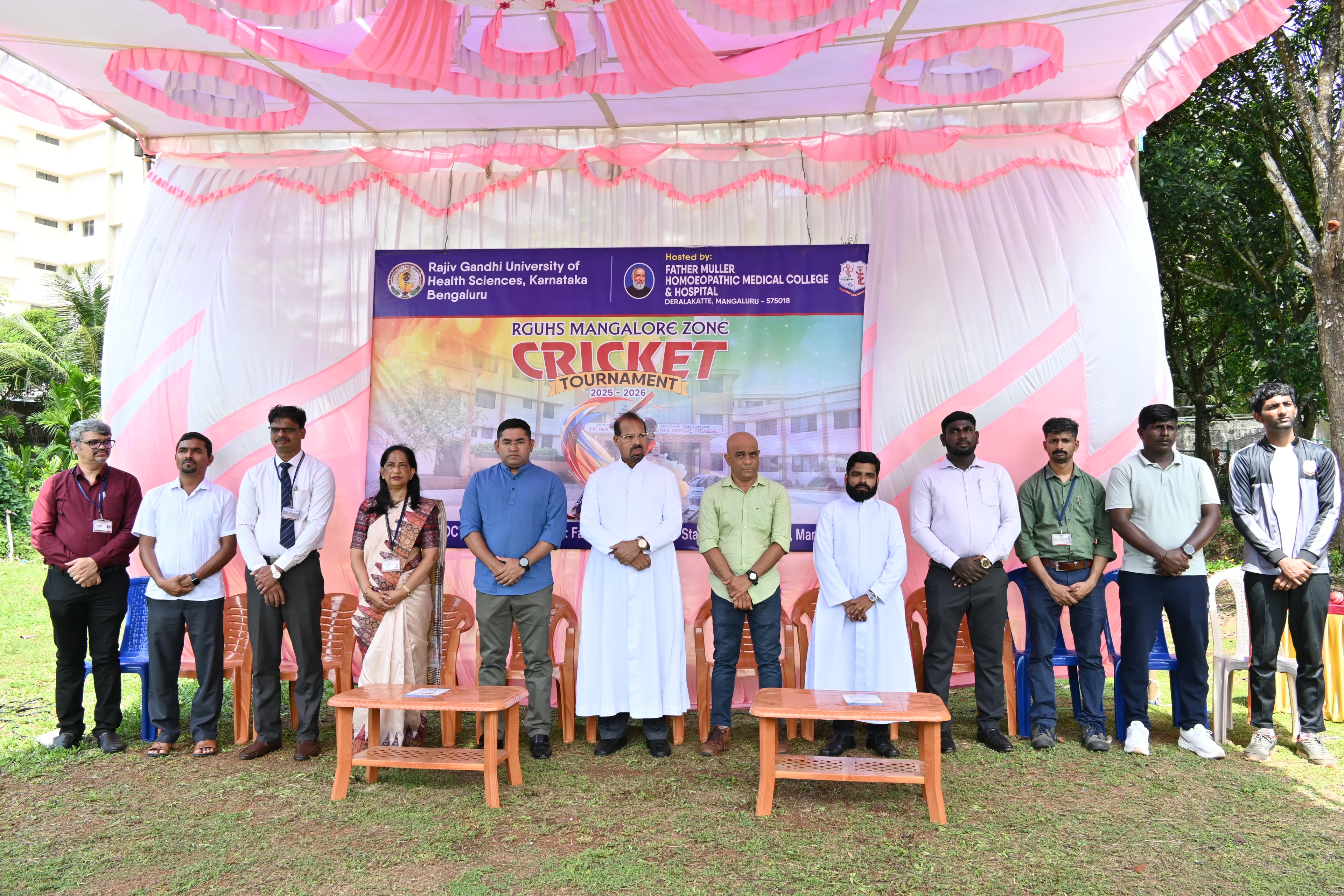 Father Muller Homoeopathic Medical College hosts RGUHS Mangalore Zone Cricket Tournament 2025–26 - News Karnataka