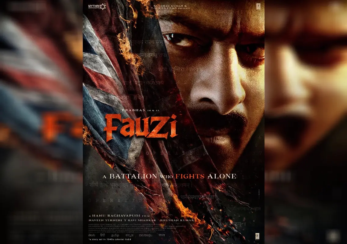 Prabhas and Hanu Raghavapudi’s war drama titled Fauji, first look out - News Karnataka