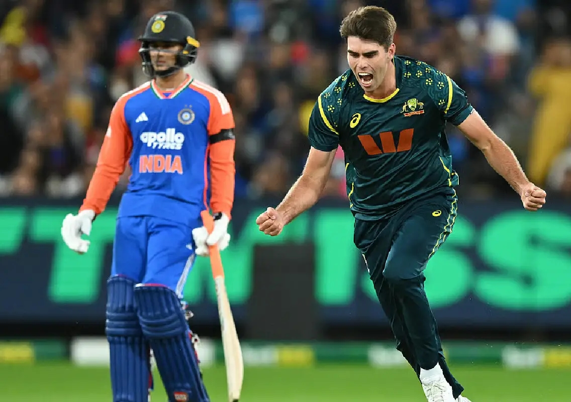 IND vs AUS, 2nd T20I, Hazlewood Shines as Australia Crush India by 4 Wickets at MCG - News Karnataka