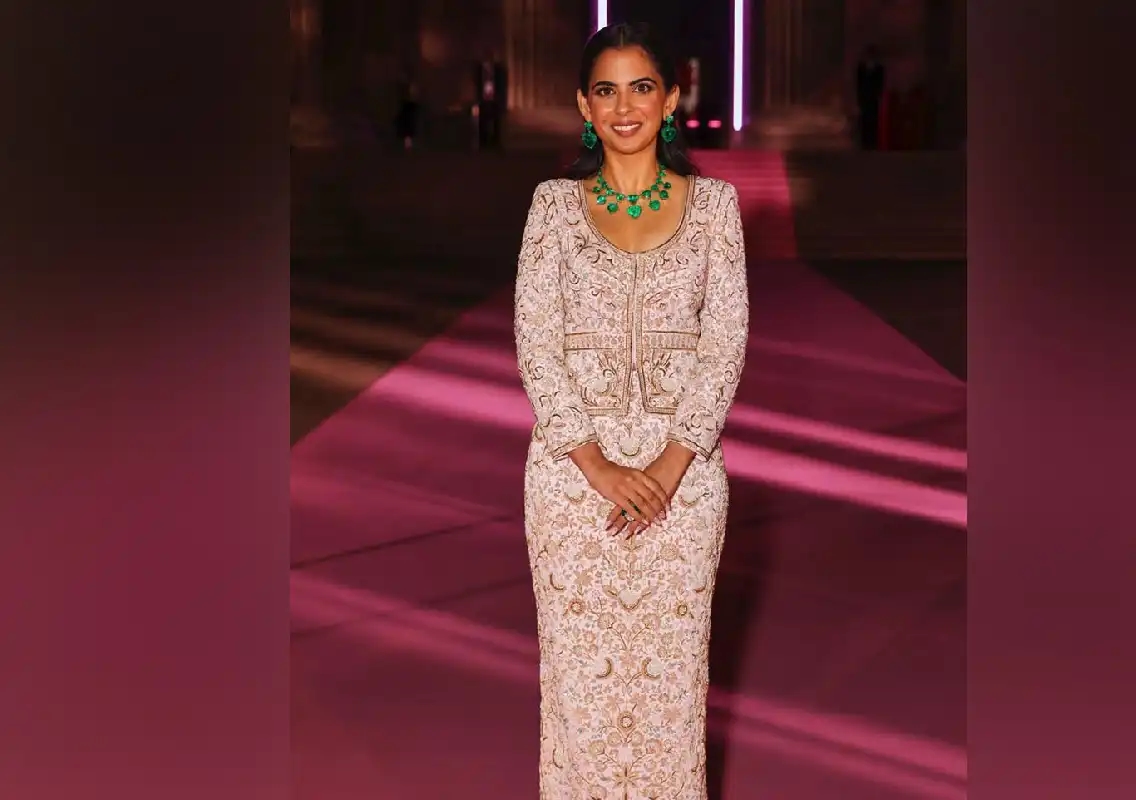 Isha Ambani co-chairs British Museum's inaugural Pink Ball, celebrating Indian heritage - News Karnataka