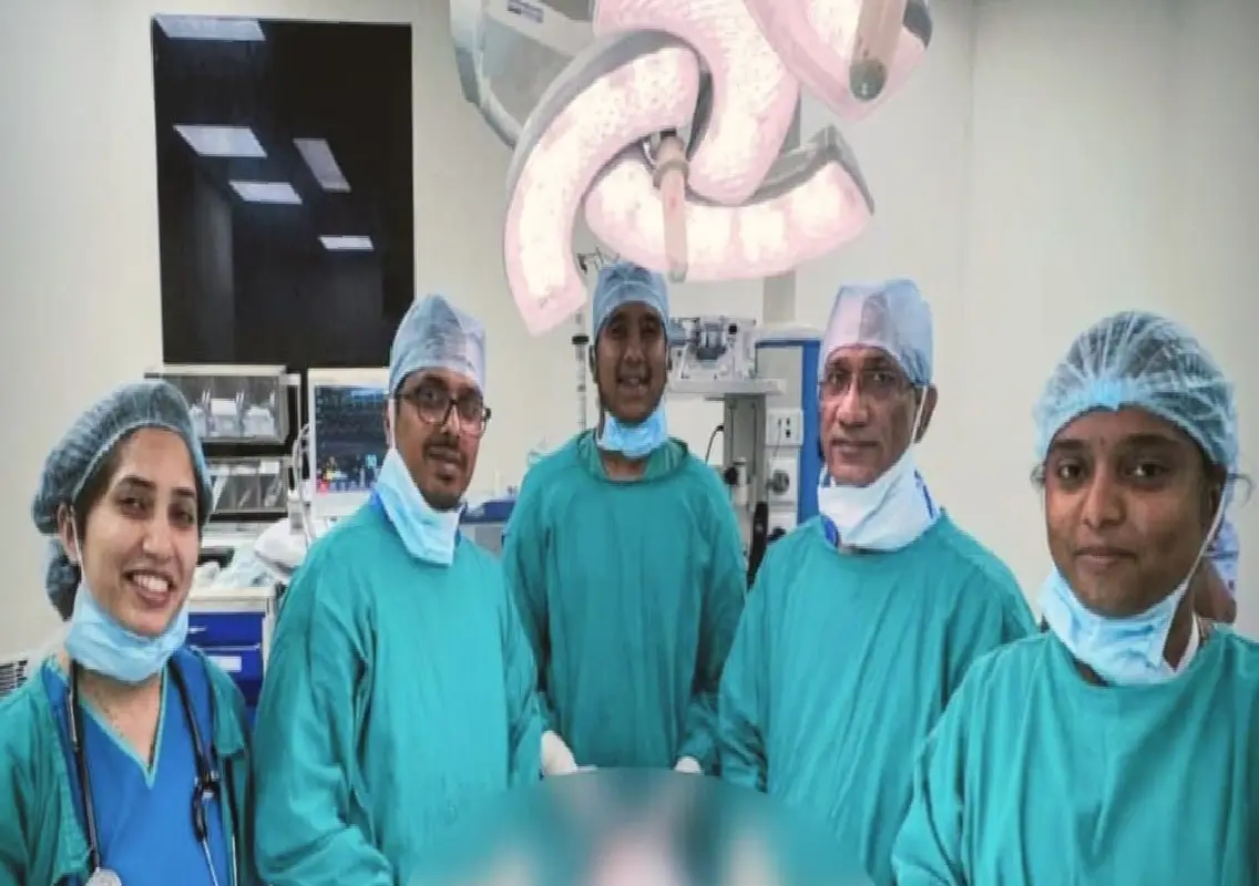 KMC Hospital Successfully Performs Complex Thyroid Surgery on 72-Year-Old Patient - News Karnataka