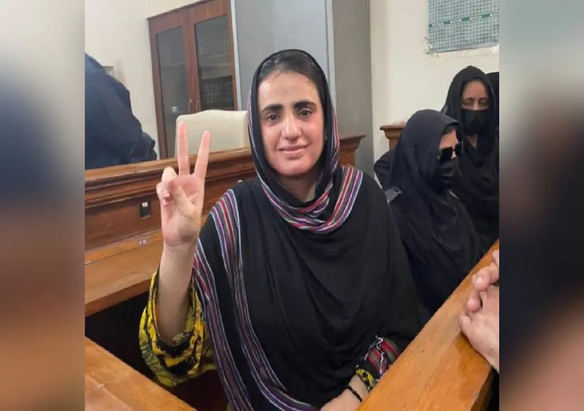 BYC chief Mahrang Baloch hearing held in Quetta jail, rights groups protest - News Karnataka