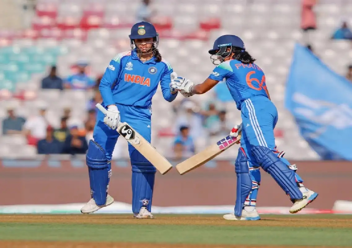 Mandhana, Rawal centuries lead India Women to 340/3 vs New Zealand - News Karnataka