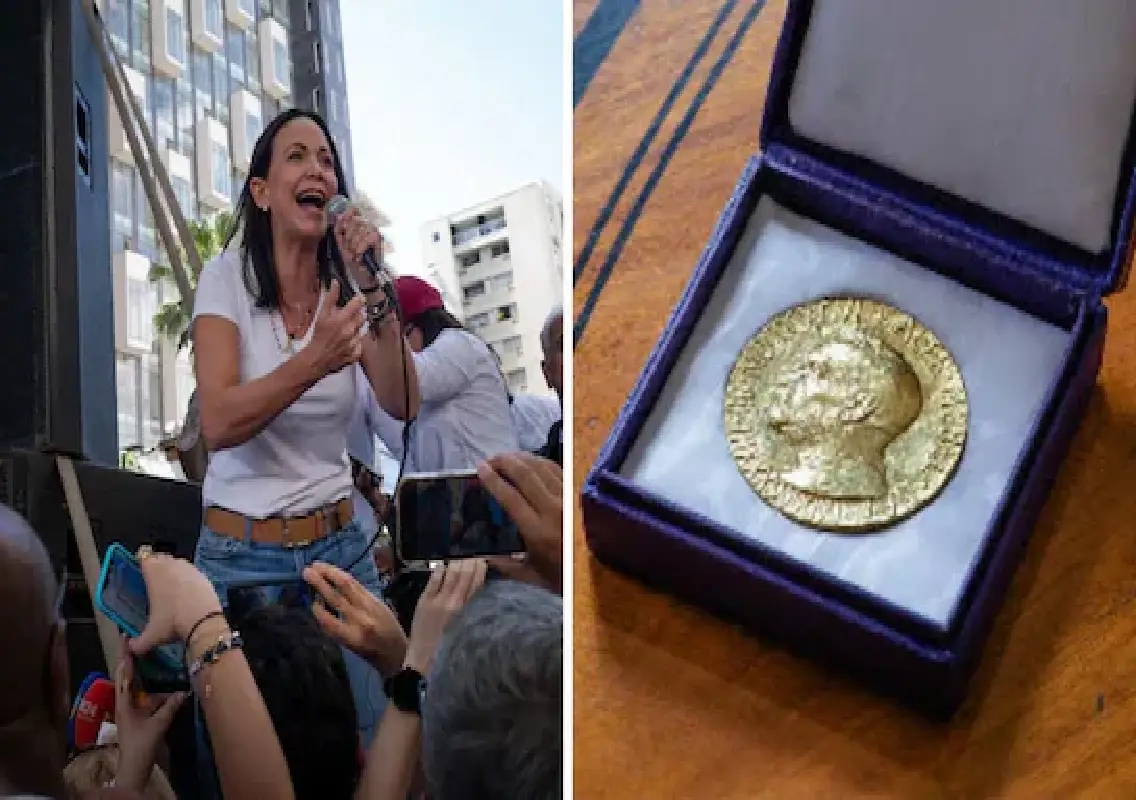 Maria Corina Machado wins 2025 Nobel Peace Prize for democracy work - News Karnataka