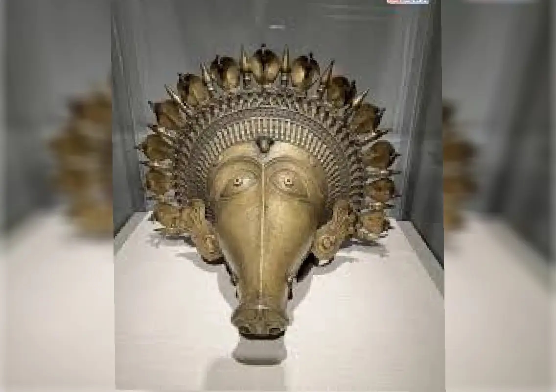 Panjurli Muga mask from Tulu Nadu finds pride of place in Washington museum - News Karnataka