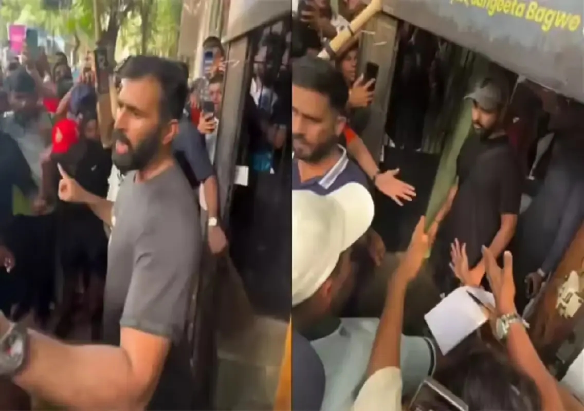 ‘Usko lagna nahi chahiye’: Nayar shields Rohit Sharma from crowd - News Karnataka