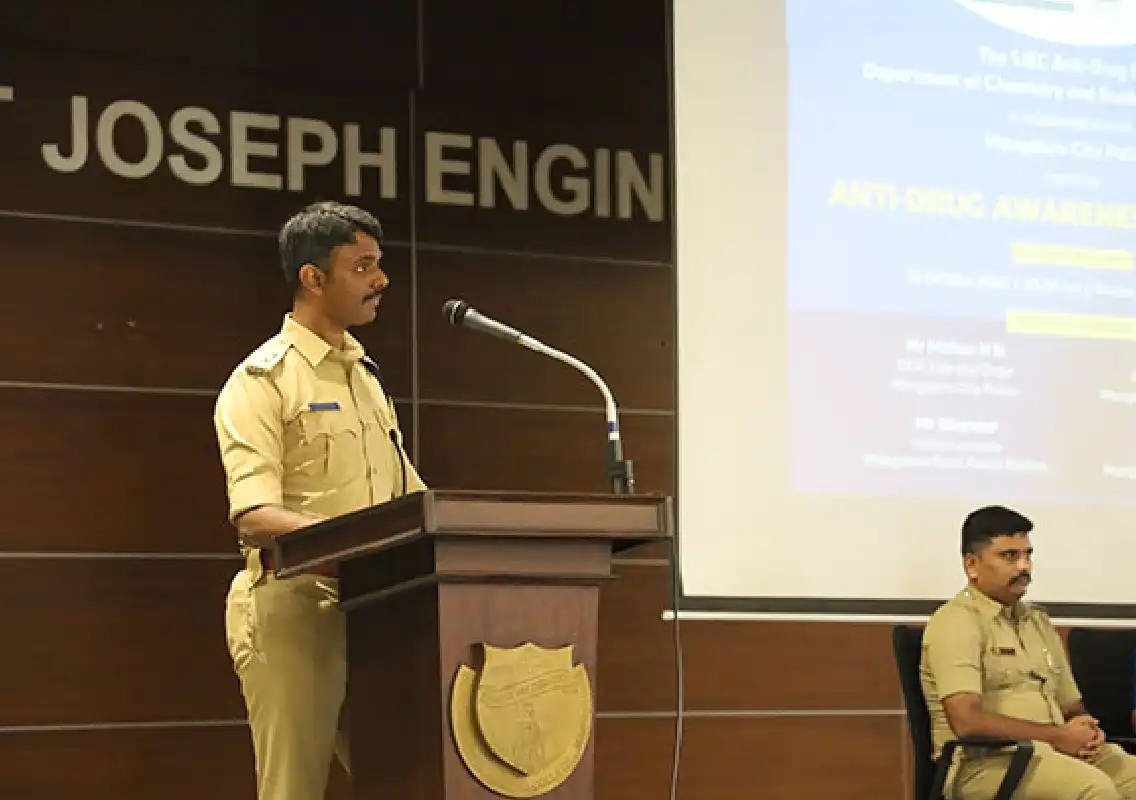 SJEC and Mangaluru City Police Conduct Anti-Drug Awareness Programme - News Karnataka