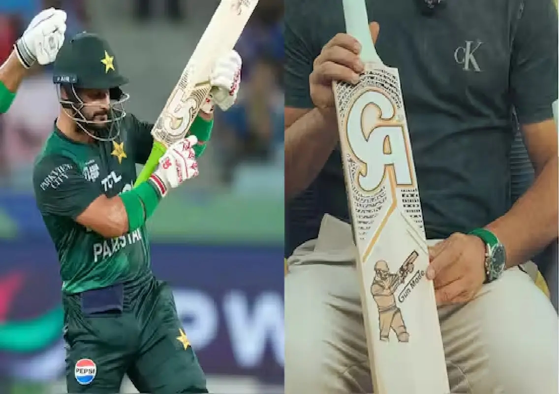 Sahibzada Farhan sparks outrage with ‘GunMode’ bat sticker after Asia Cup controversy - News Karnataka