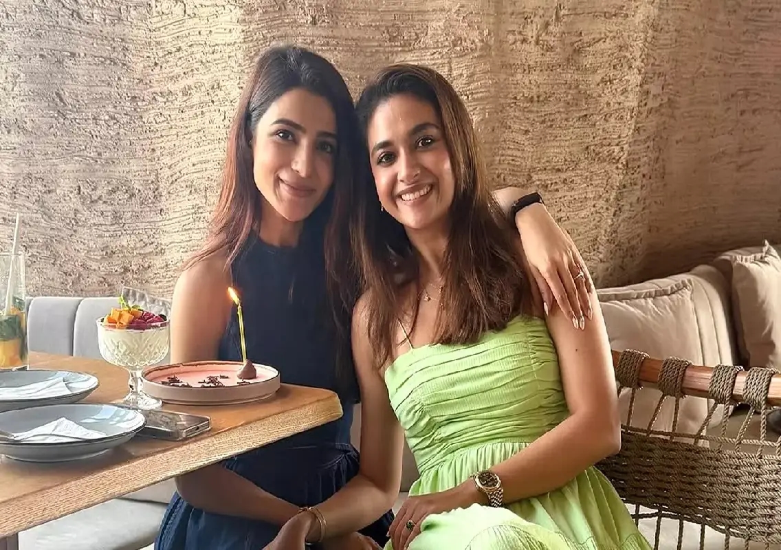Samantha Ruth Prabhu’s heartfelt birthday wish for Keerthy Suresh - News Karnataka
