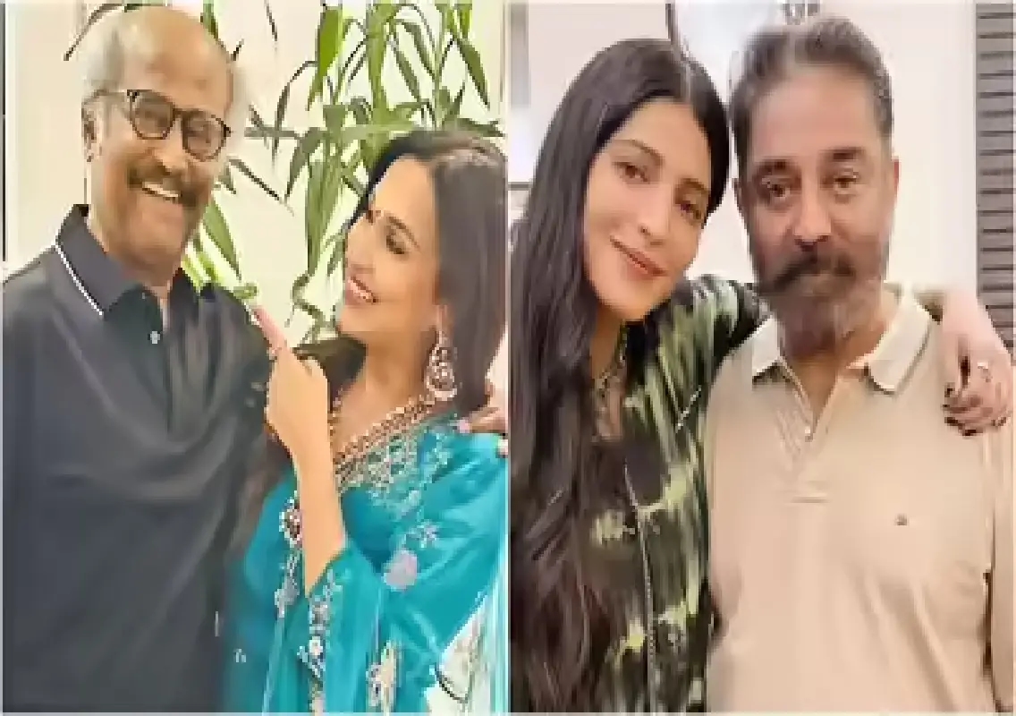 Shruti Haasan, Soundarya Rajinikanth talk about fathers’ upcoming film - News Karnataka