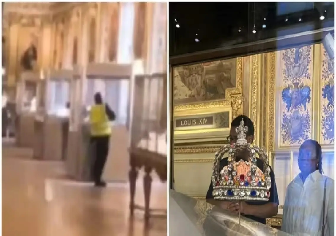 Daring Louvre Museum heist: Thieves steal eight priceless royal jewels - News Karnataka
