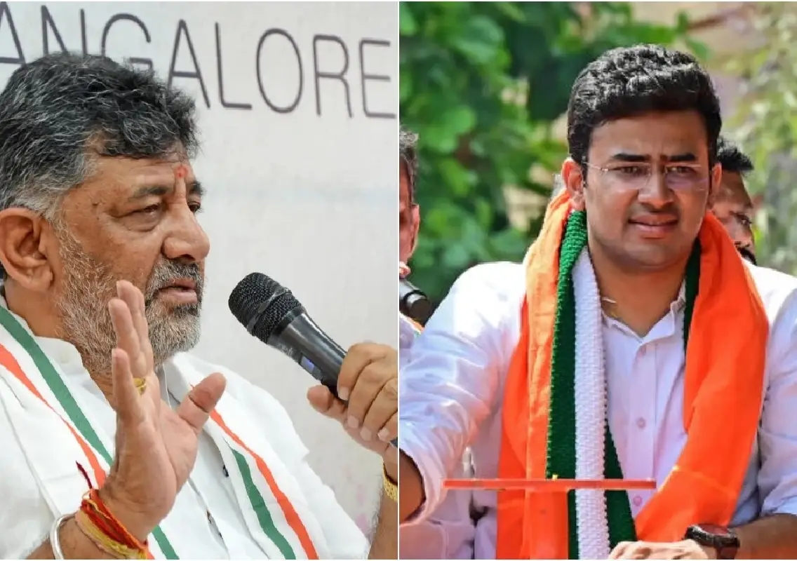 Tunnel road project in Bengaluru sparks political clash between Shivakumar and Surya - News Karnataka