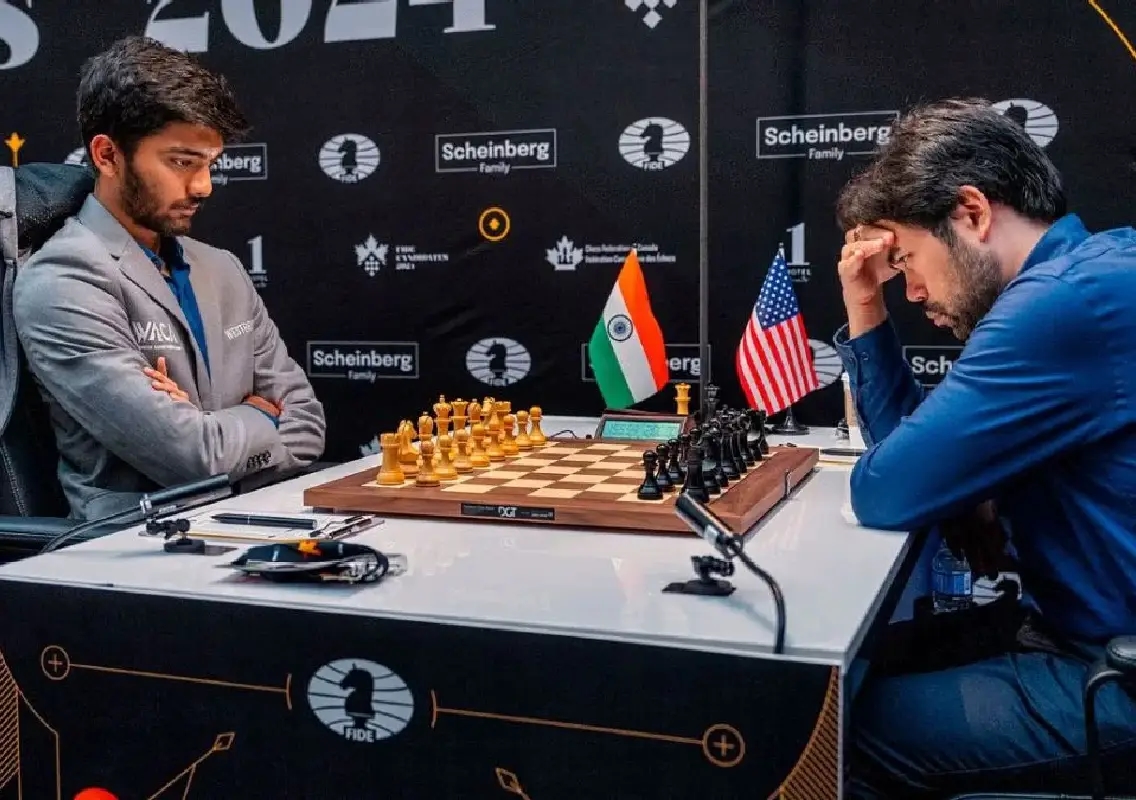 USA sweeps India 5-0 in Checkmate chess tie; Nakamura sparks controversy - News Karnataka