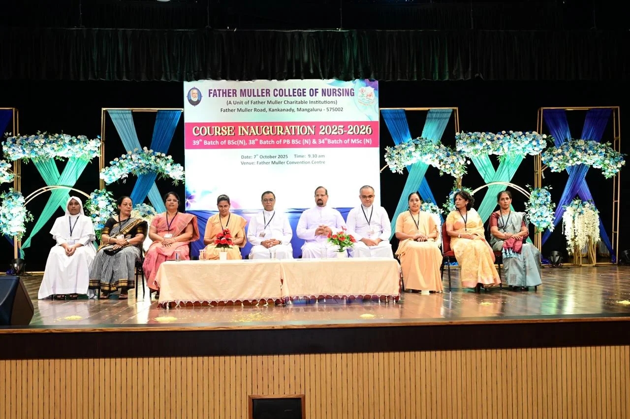 Father Muller College of Nursing inaugurates new academic year with spirit of service - News Karnataka