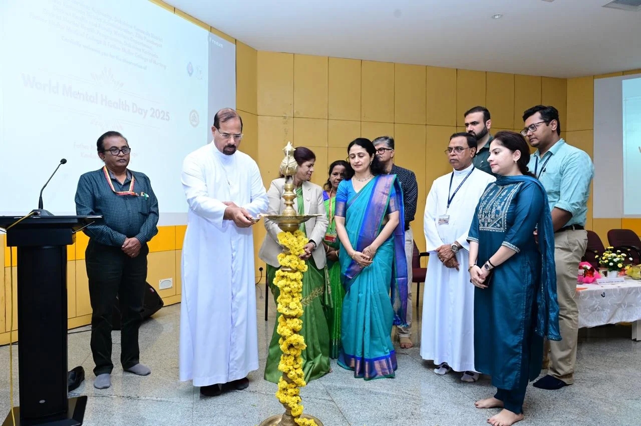 World Mental Health Day 2025 observed at Father Muller Medical College - News Karnataka
