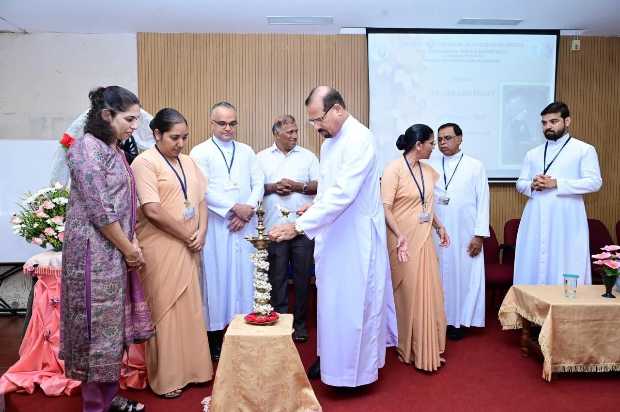 Father Muller celebrates the Feast of St Gerard Majella with devotion and gratitude - News Karnataka