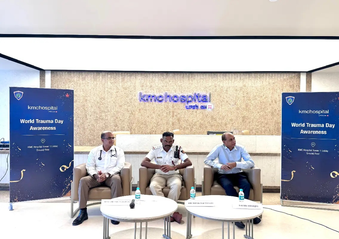 KMC Hospital Mangalore Marks World Trauma Day with a Road Safety Initiative - News Karnataka