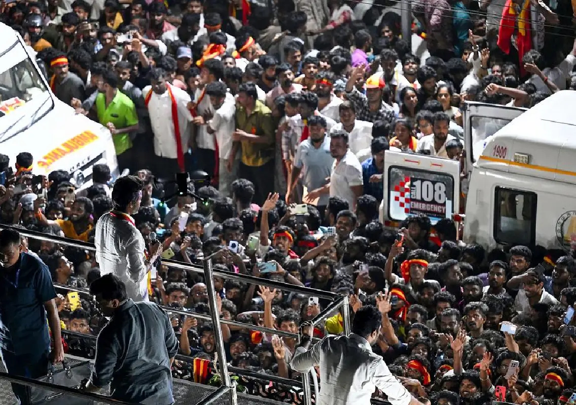 Writ filed in Madras HC over Vijay rally stampede - News Karnataka