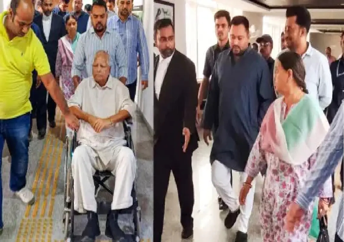 Delhi court frames charges against Lalu Yadav, Rabri Devi, Tejashwi in IRCTC scam - News Karnataka