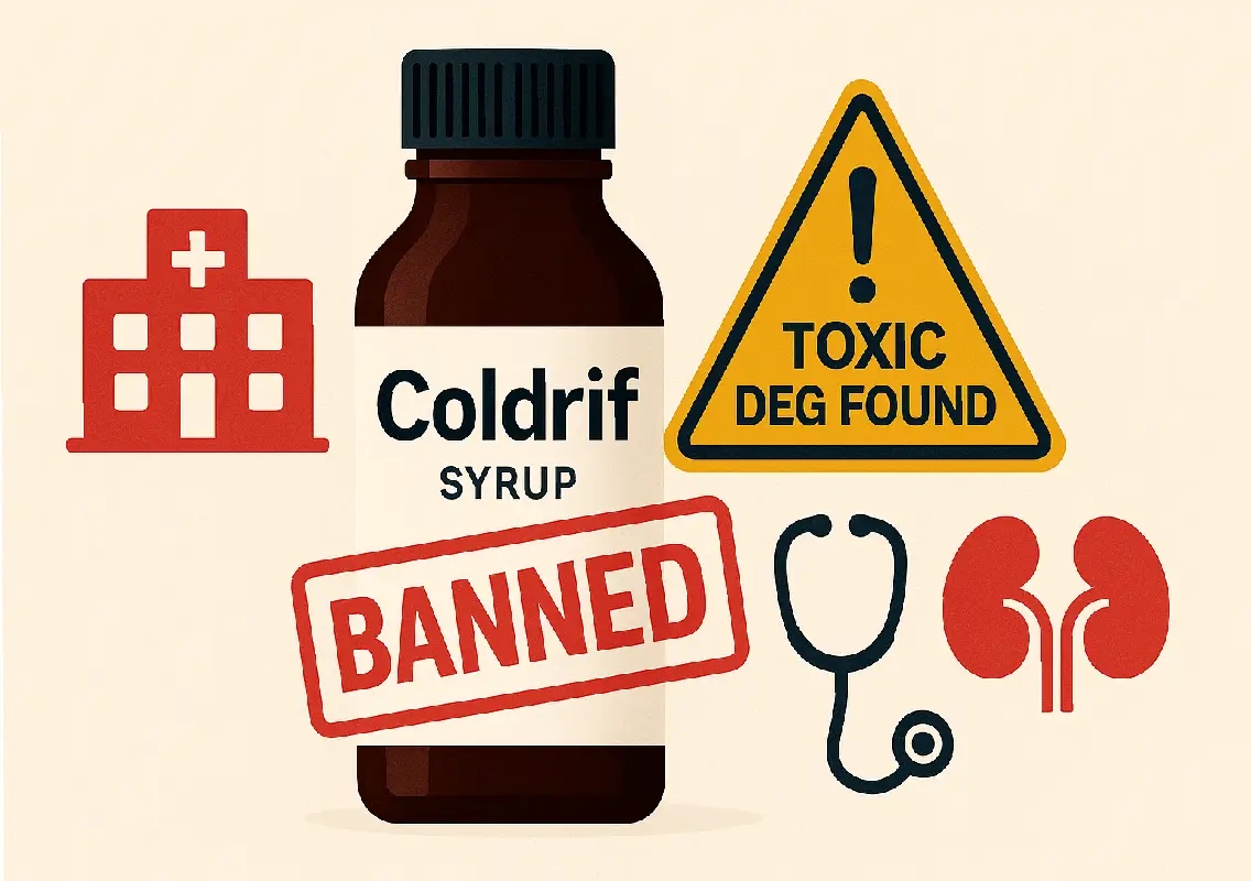 Sresan Pharmaceuticals licence to be permanently revoked after Coldrif deaths - News Karnataka
