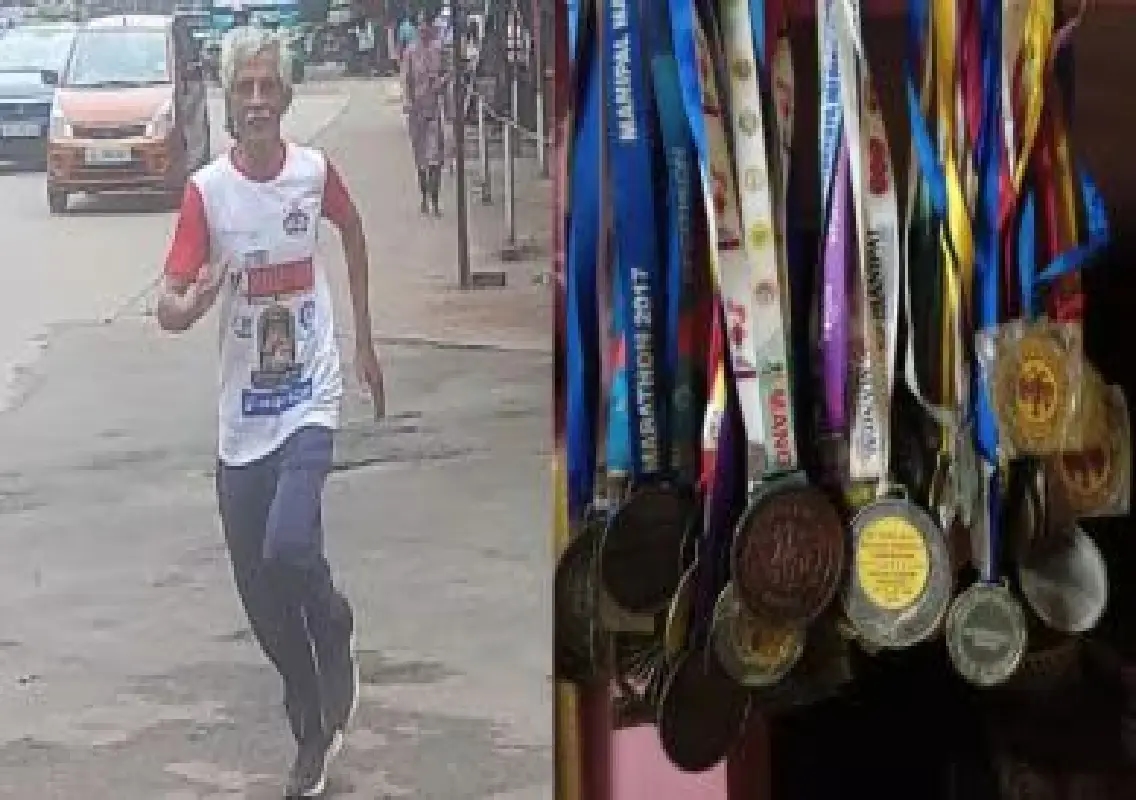 68-year-old Mangaluru autorickshaw driver turns marathon inspiration - News Karnataka