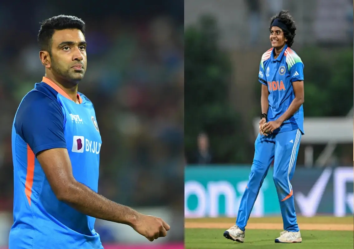 Ashwin hails Sree Charani as future superstar after India’s World Cup win - News Karnataka