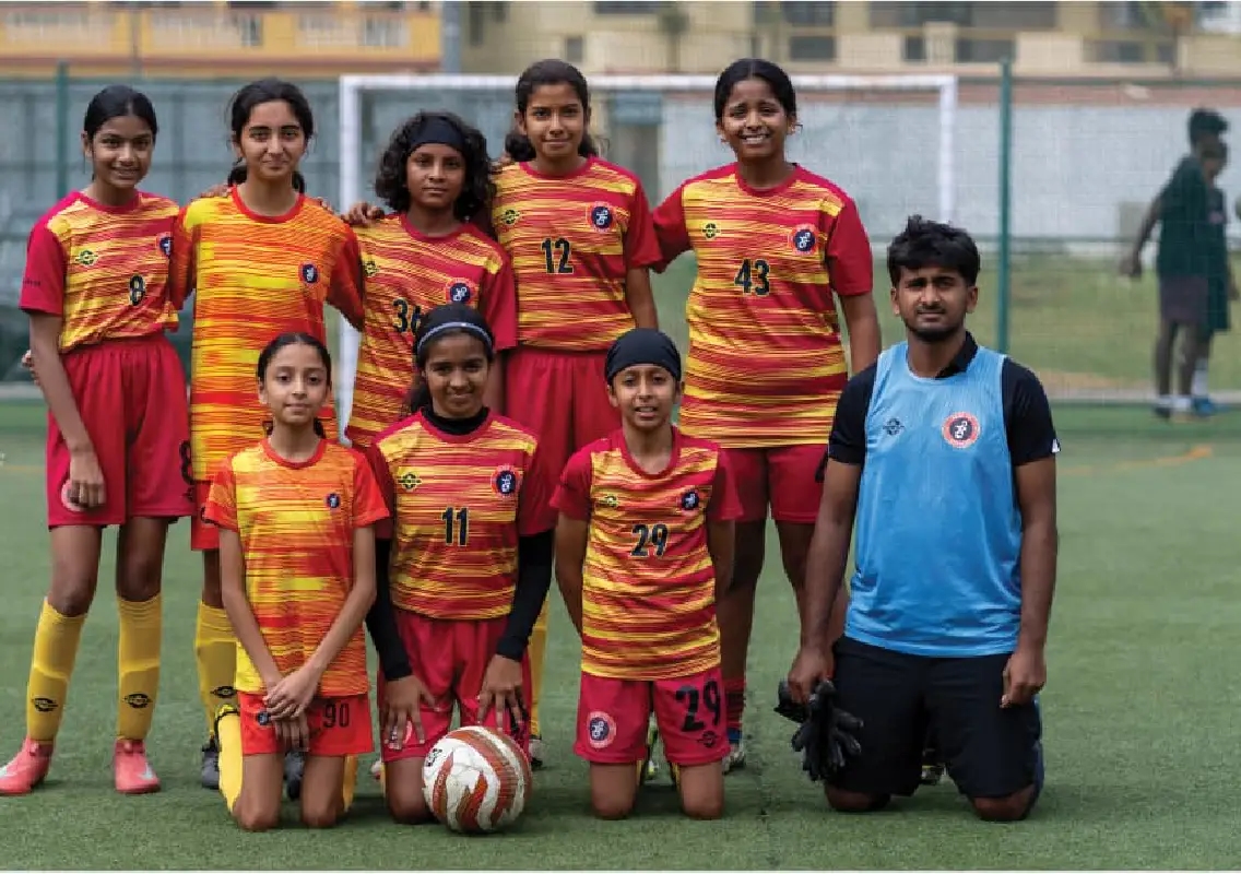 Girls’ team wins hearts at BSLA TeenzCup 2025 promoting gender equality - News Karnataka